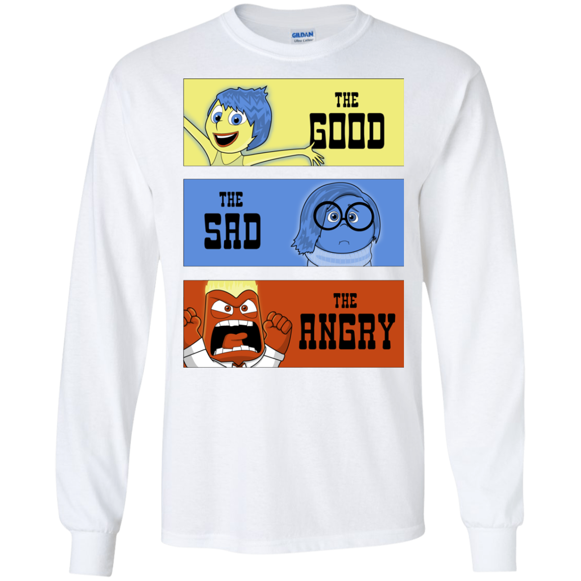 The Good, the Sad & the Angry Men's Long Sleeve T-Shirt