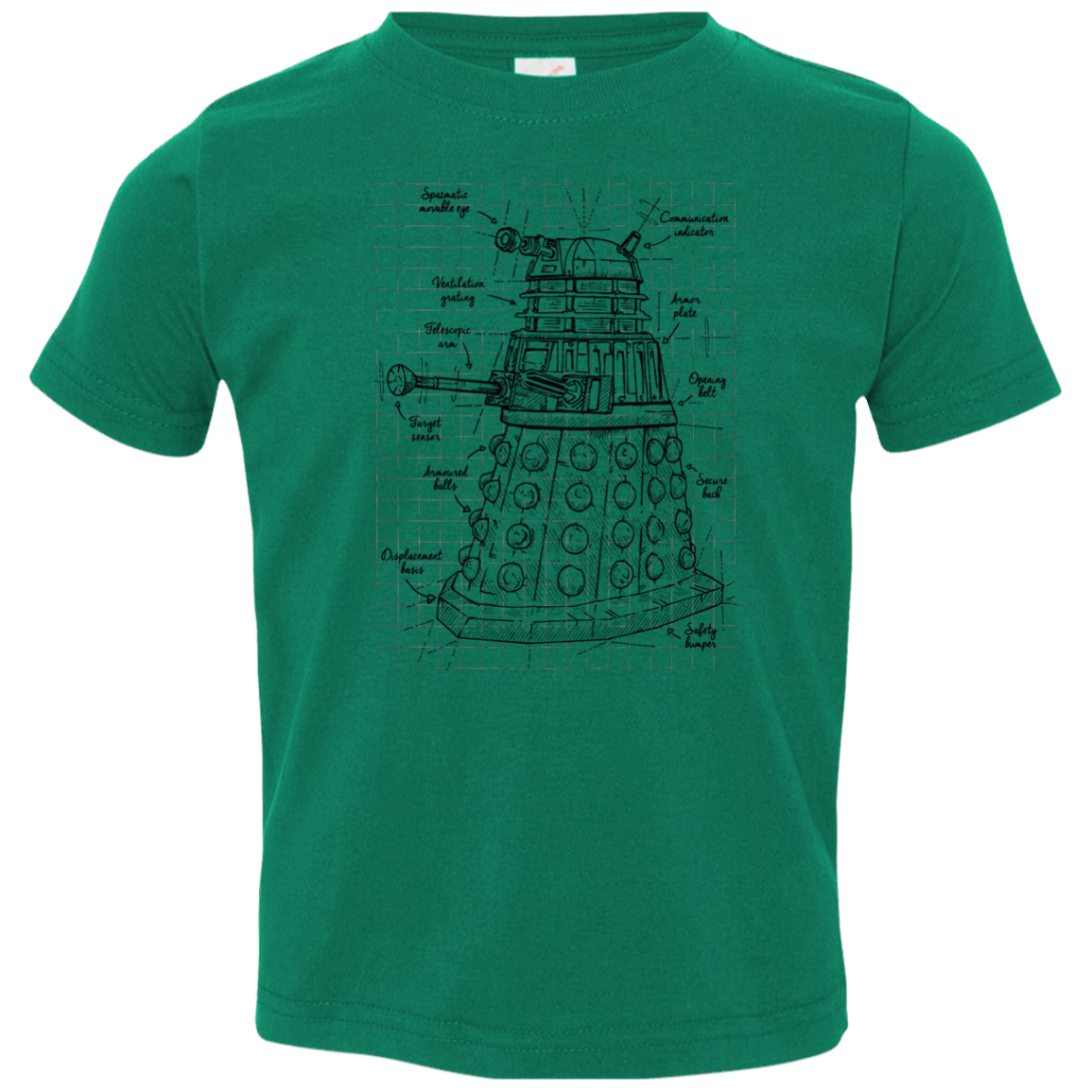 Dalek Plan Toddler Premium T-Shirt