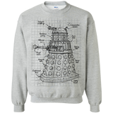 Dalek Plan Crewneck Sweatshirt