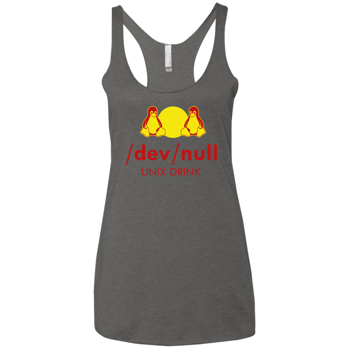 Dev null Women's Triblend Racerback Tank