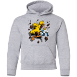 Big Bird and Worm Youth Hoodie