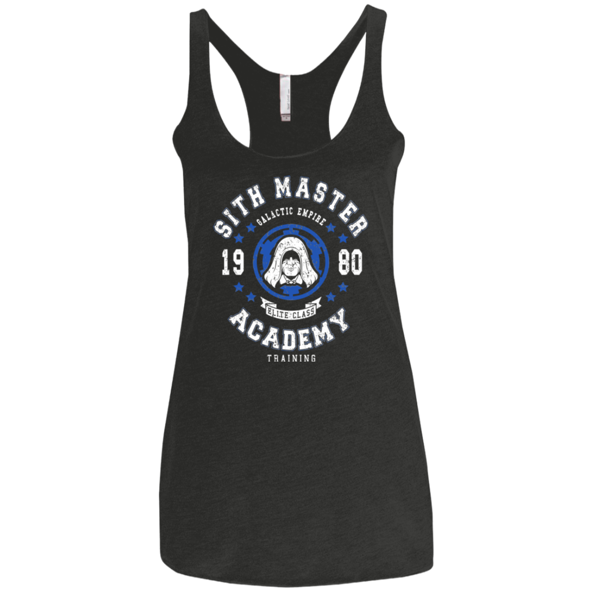 Sith Master Academy 80 Women's Triblend Racerback Tank