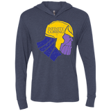 Infinity is Coming Triblend Long Sleeve Hoodie Tee