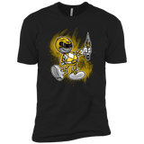 Yellow Ranger Artwork Boys Premium T-Shirt