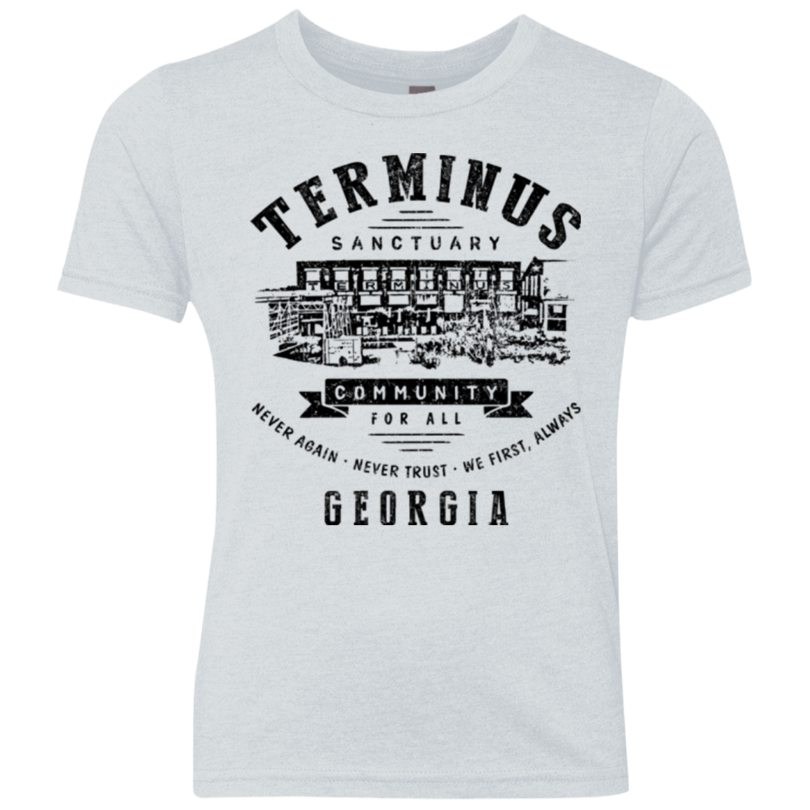 Terminus Sanctuary Community Youth Triblend T-Shirt