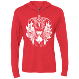 Dagger Of Darkness Triblend Long Sleeve Hoodie Tee