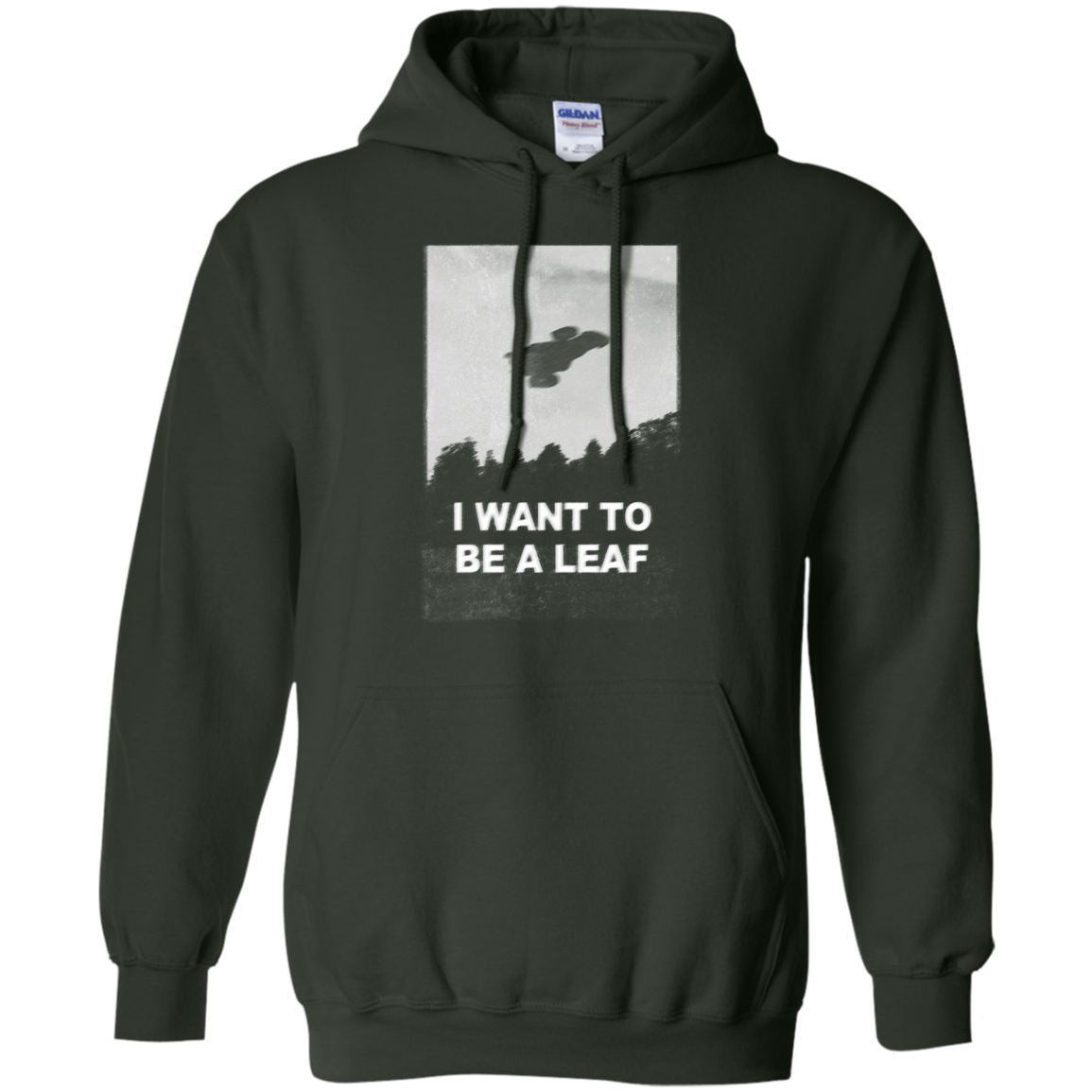 Be Leaf Pullover Hoodie