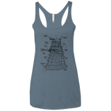Dalek Plan Women's Triblend Racerback Tank