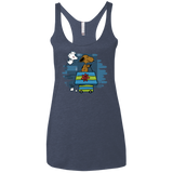 Snoopydoo Women's Triblend Racerback Tank