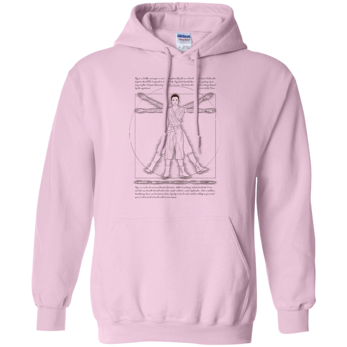 Vitruvian Rey Pullover Hoodie