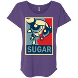 Sugar Powerpuff Triblend Dolman Sleeve