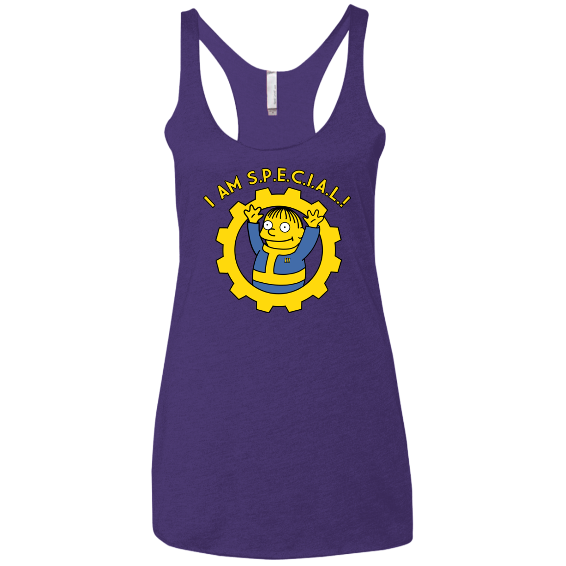 I am special Women's Triblend Racerback Tank