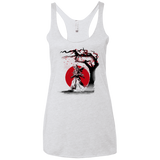 wandering samurai Women's Triblend Racerback Tank