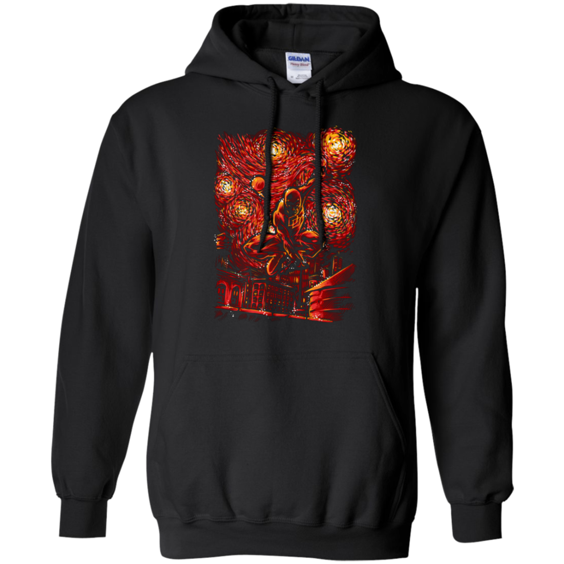 World On Fire Pullover Hoodie