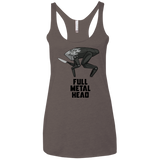 Full Metal Head Women's Triblend Racerback Tank