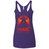 Maul Martial Arts Women's Triblend Racerback Tank