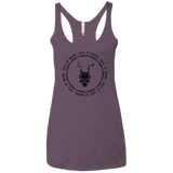 Wake up Wimido Women's Triblend Racerback Tank
