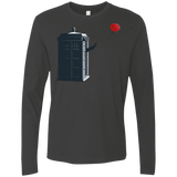 Dr Banksy Rose Balloon Men's Premium Long Sleeve