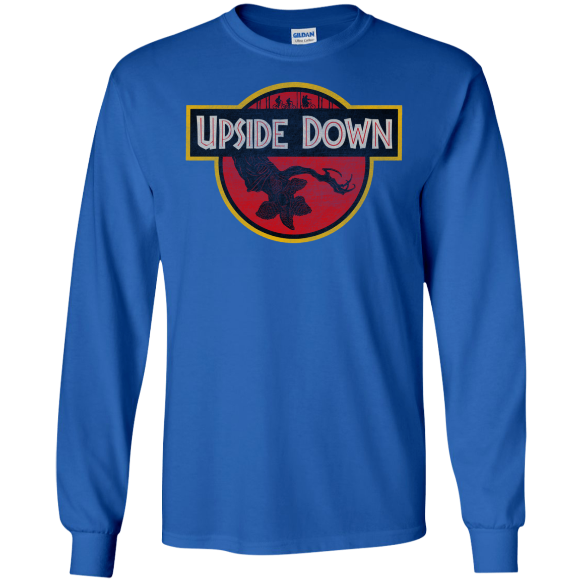 Upside Down Men's Long Sleeve T-Shirt