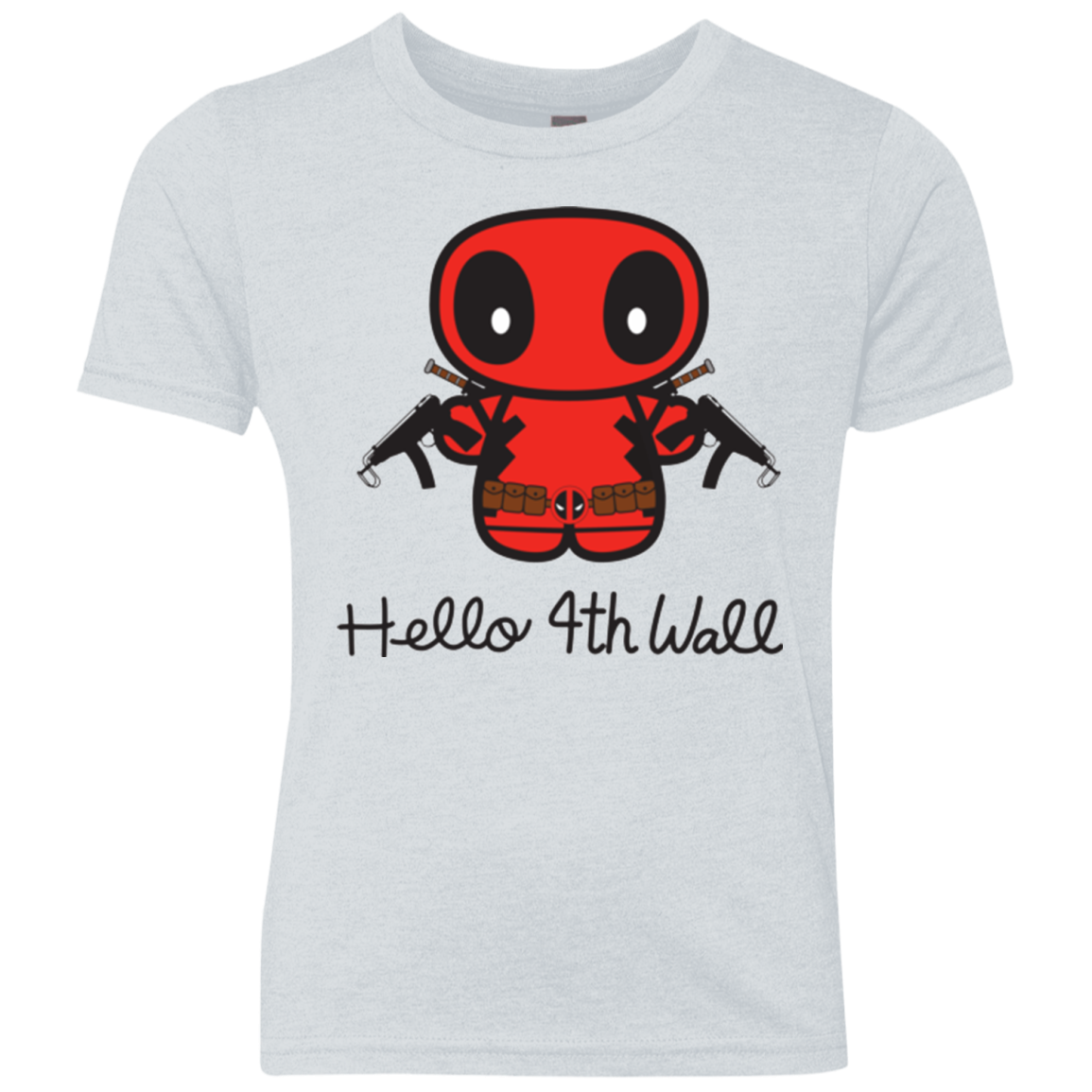 Hello 4th Wall Youth Triblend T-Shirt