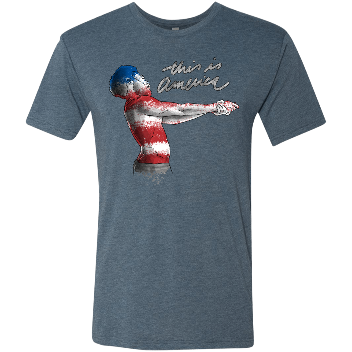 America Men's Triblend T-Shirt