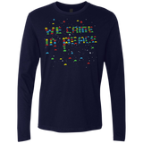 We came in peace Men's Premium Long Sleeve