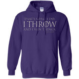 I Throw Pullover Hoodie