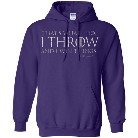 I Throw Pullover Hoodie