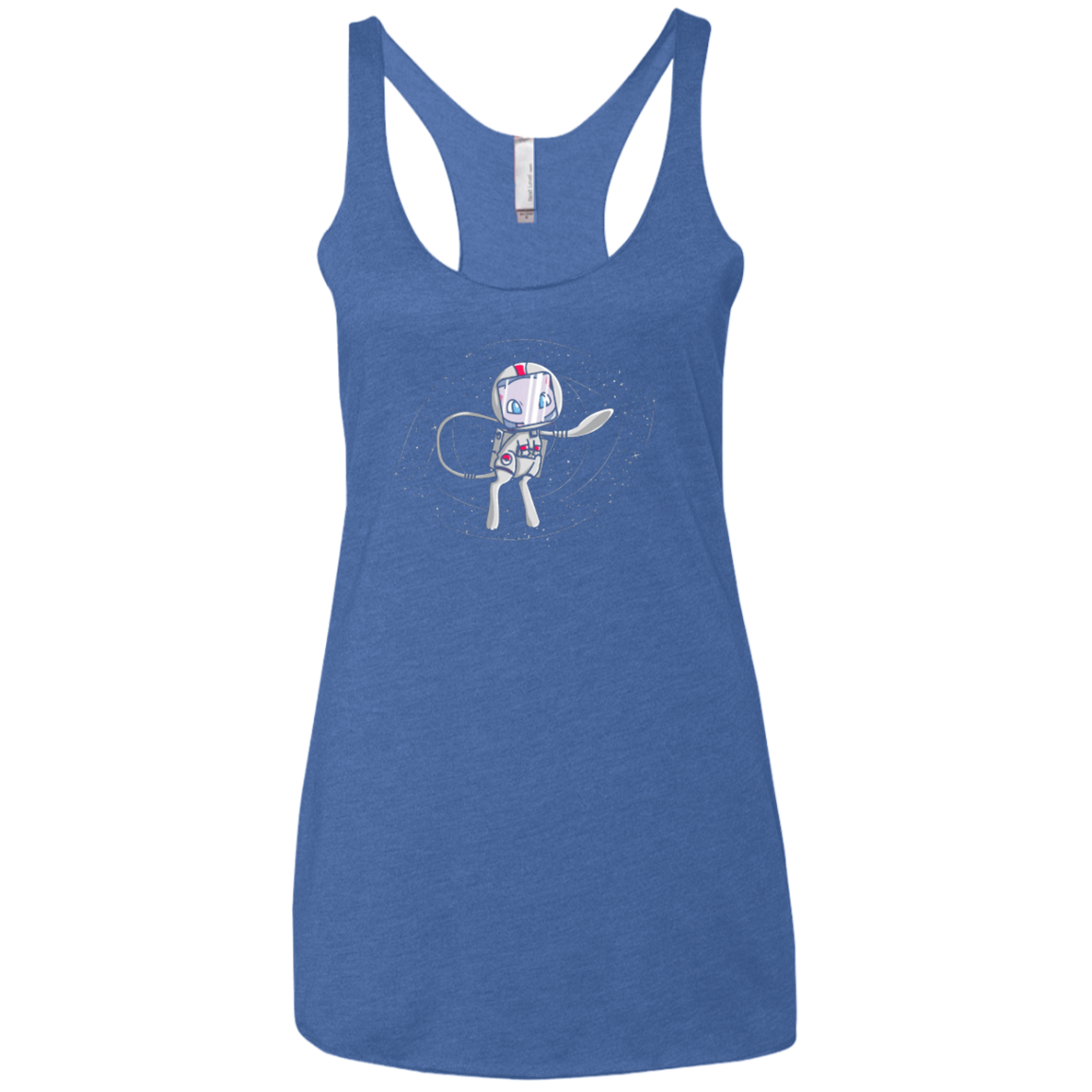 LIFE IN SPACE Women's Triblend Racerback Tank