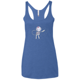 LIFE IN SPACE Women's Triblend Racerback Tank