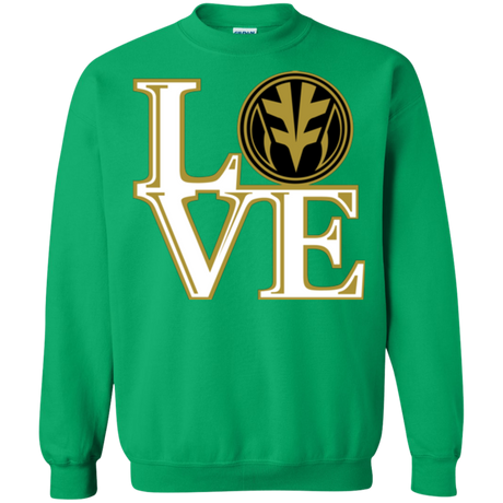 White Ranger LOVE Crewneck Sweatshirt