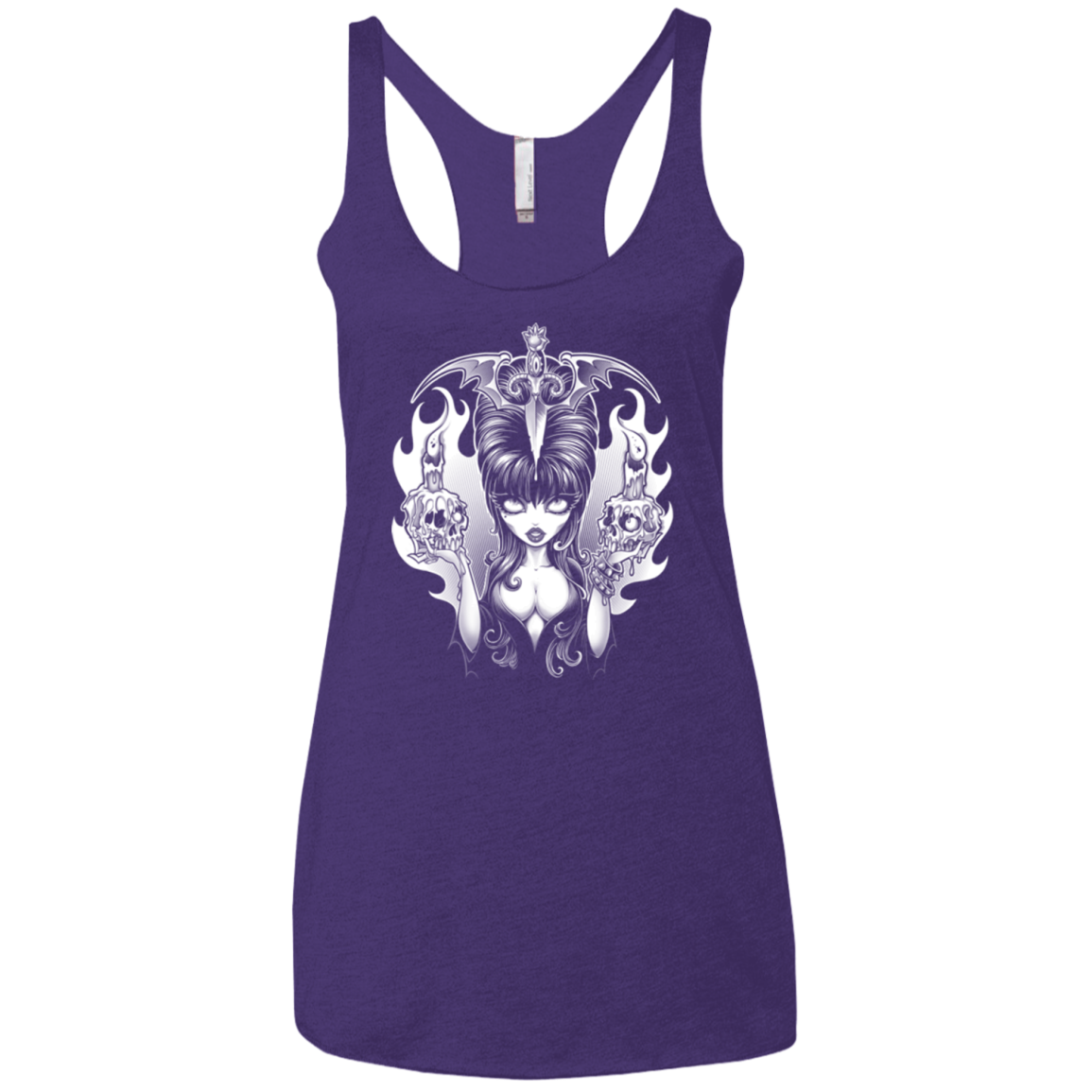 Dagger Of Darkness Women's Triblend Racerback Tank