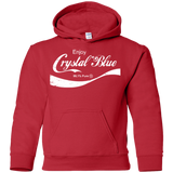 Crystal Blue Coke Youth Hoodie