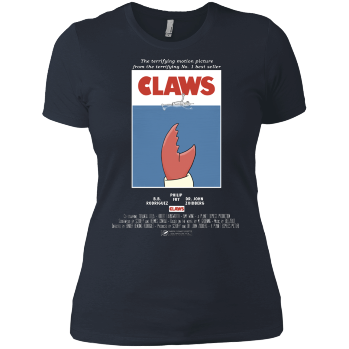 Claws Movie Poster Women's Premium T-Shirt