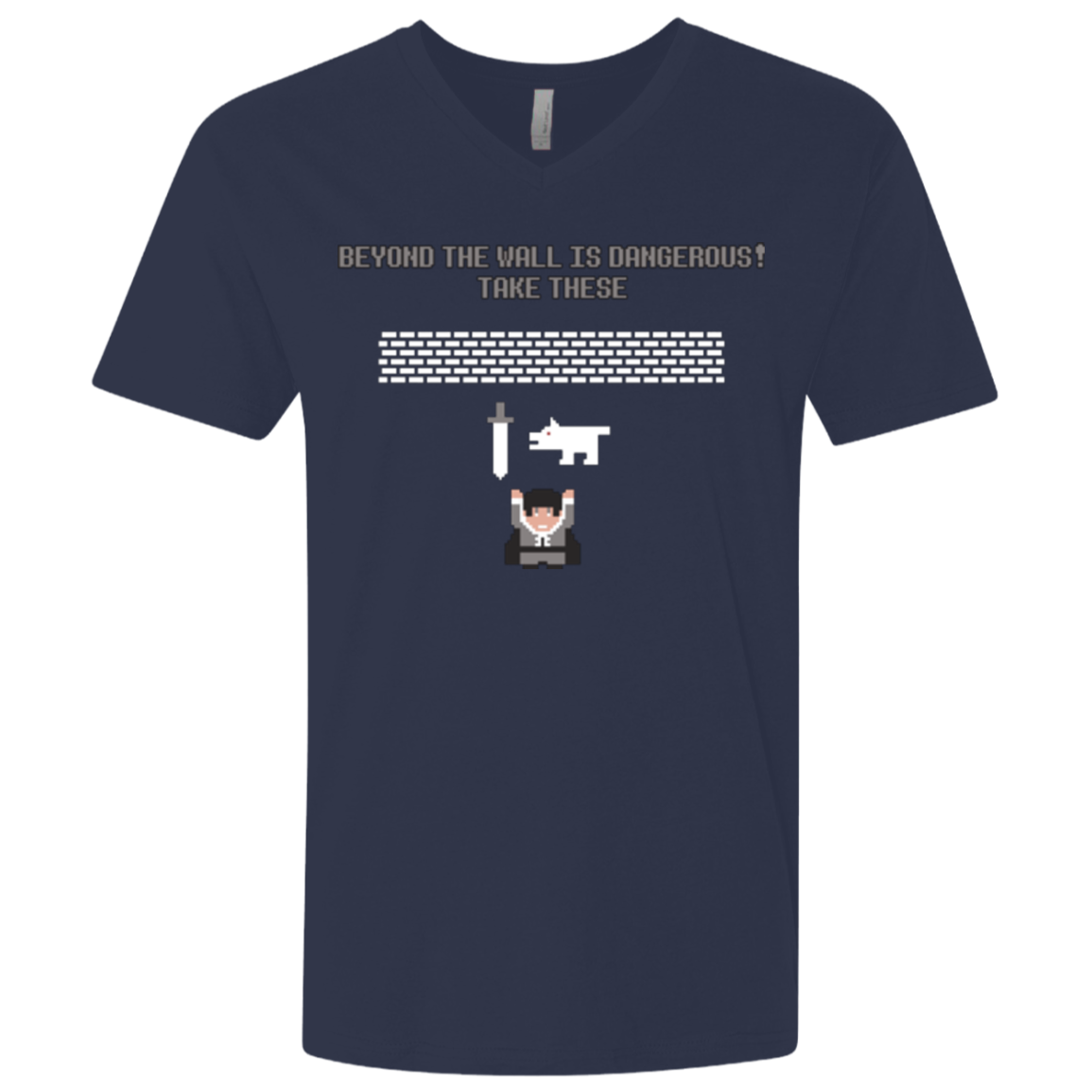 Beyond the Wall Men's Premium V-Neck