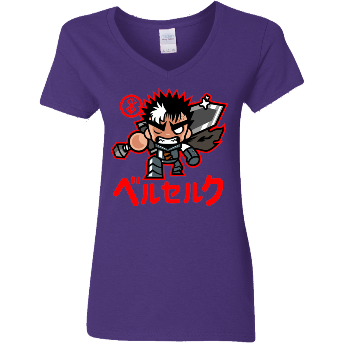 ChibiGuts Women's V-Neck T-Shirt