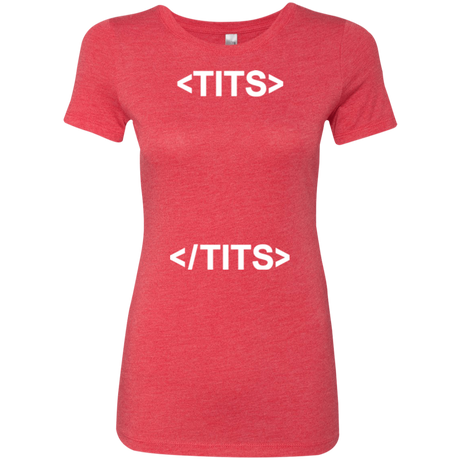 Tits Women's Triblend T-Shirt