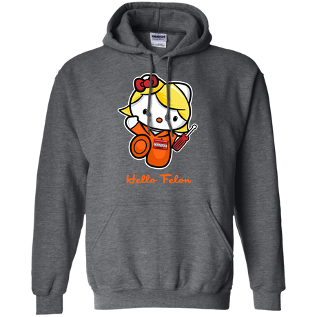 Orange is the New Cat Pullover Hoodie