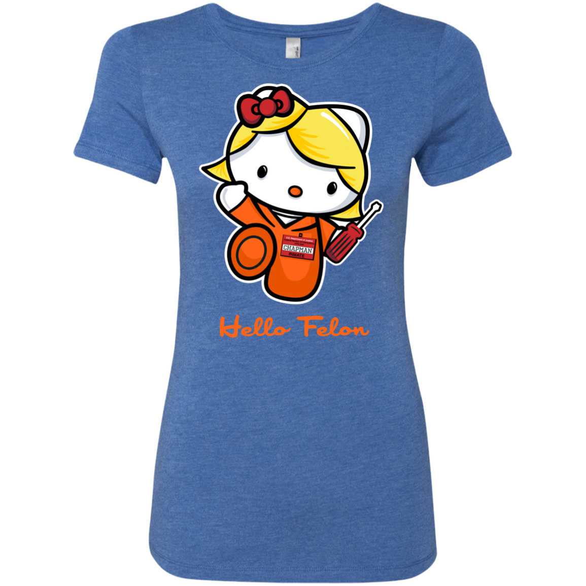 Orange is the New Cat Women's Triblend T-Shirt