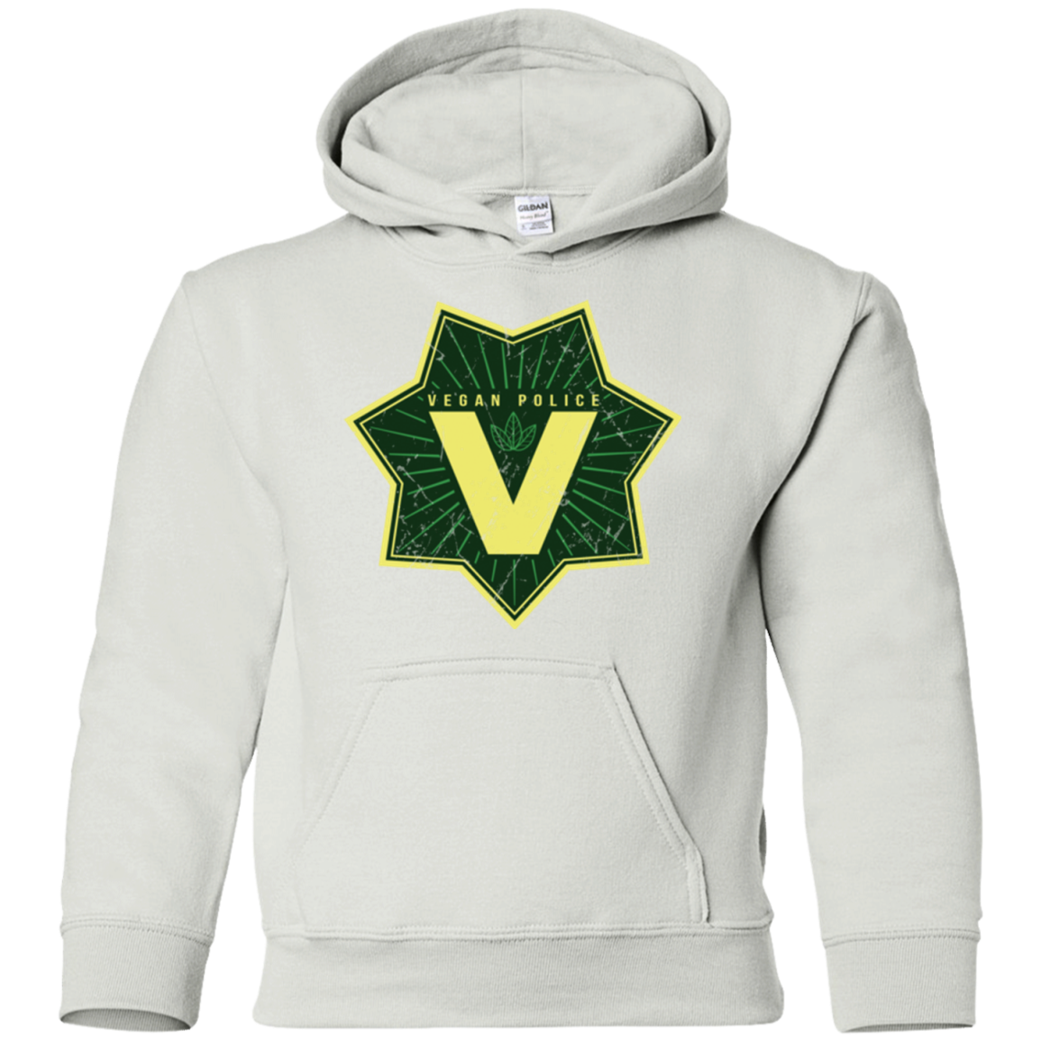 Vegan Police Youth Hoodie