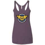WONDER WOMAN Women's Triblend Racerback Tank