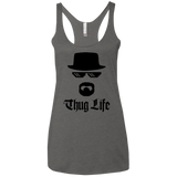 Thug Life Women's Triblend Racerback Tank