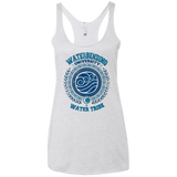 Waterbending University Women's Triblend Racerback Tank