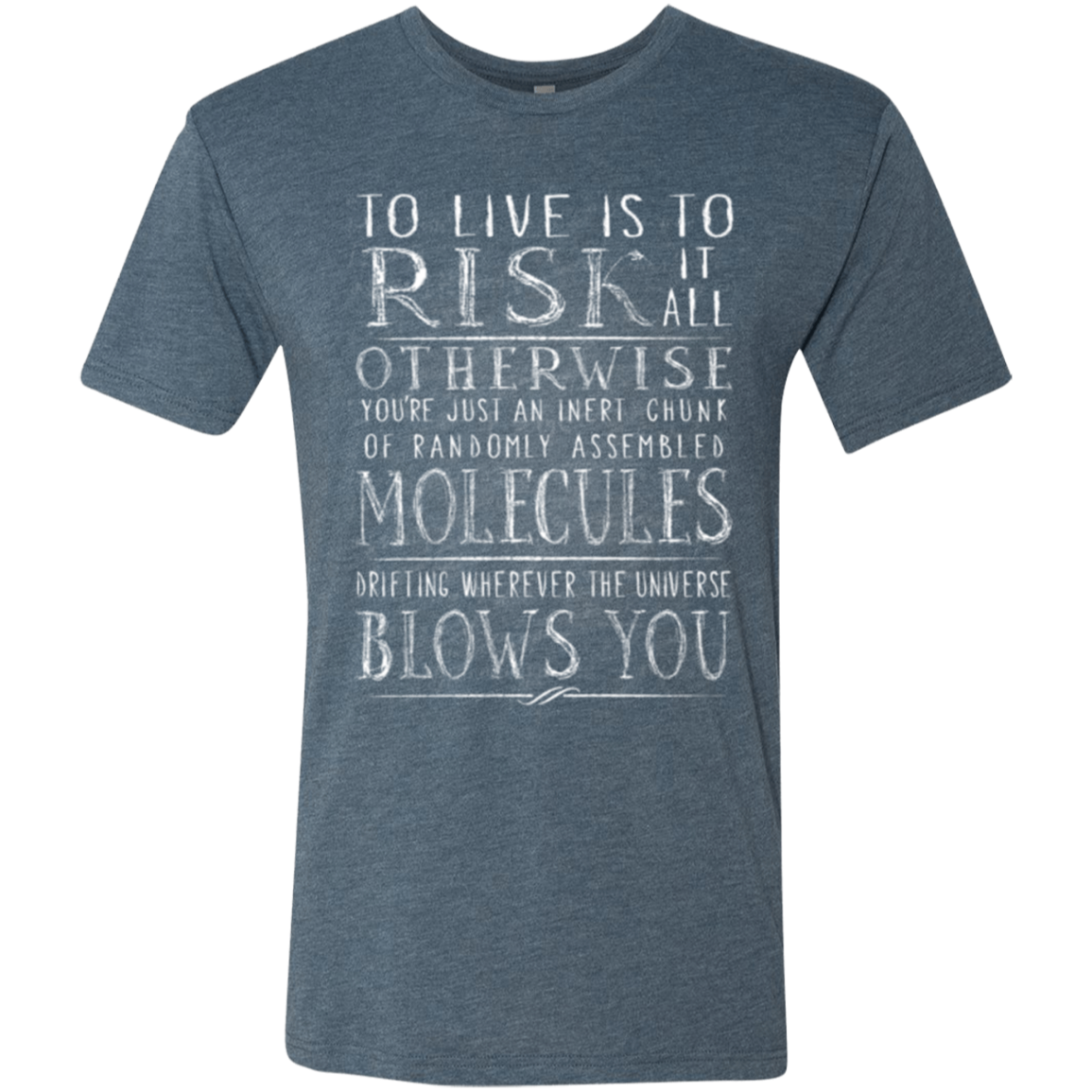 Universe Blows Men's Triblend T-Shirt