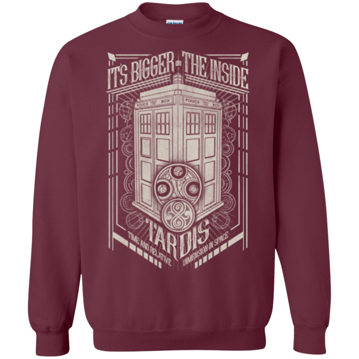 The Vintage Series - It's Bigger on The Inside Crewneck Sweatshirt