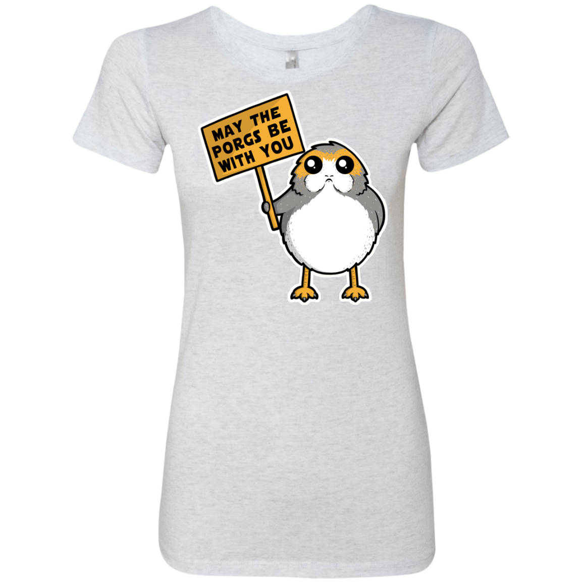 May The Porgs Be With You Women's Triblend T-Shirt
