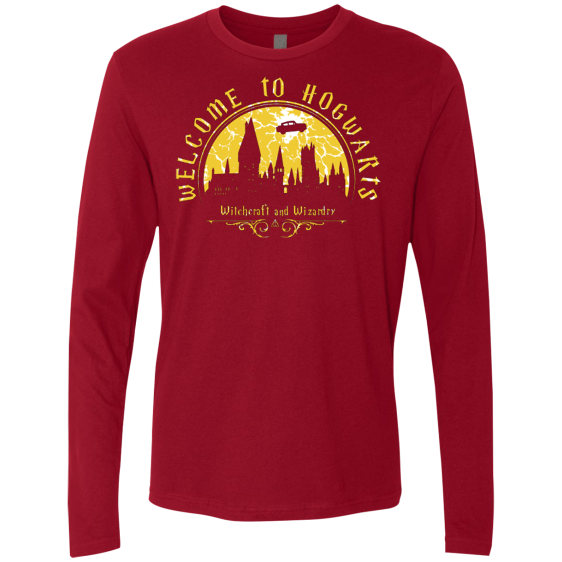 Welcome to Hogwarts Men's Premium Long Sleeve