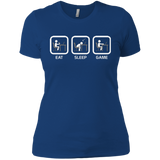 Eat Sleep Game PC Women's Premium T-Shirt