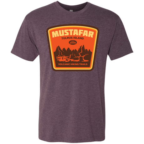 Volcanic Hiking Trails Men's Triblend T-Shirt