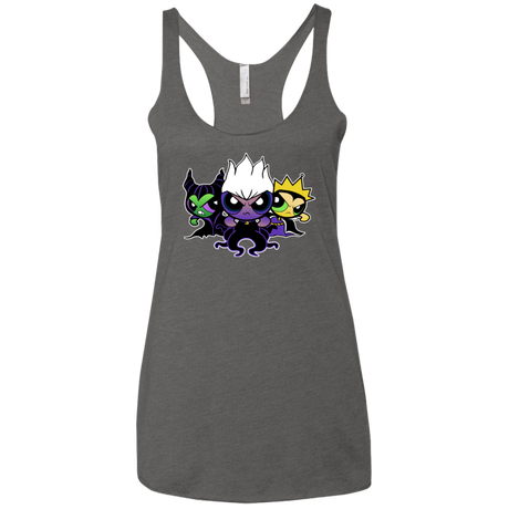 Villain Puff Girls Women's Triblend Racerback Tank